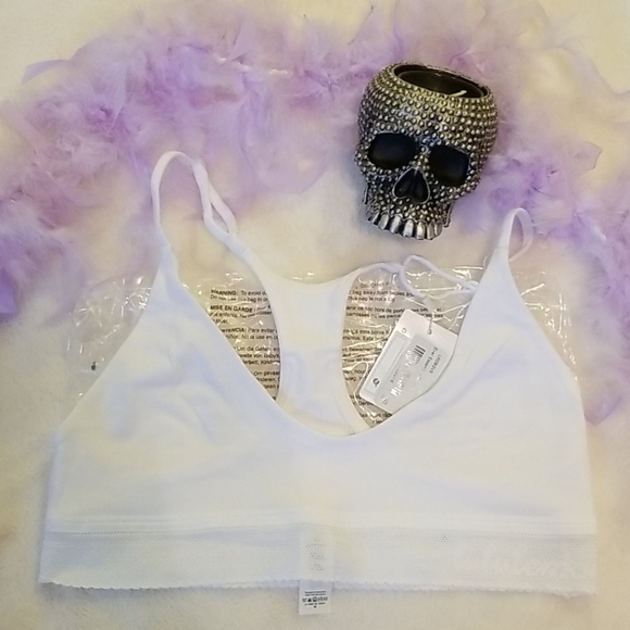lululemon athletica Other - Women's Lululemon White Bralette Medium A/B Cup
